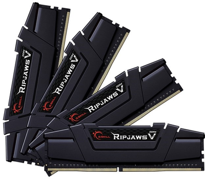 Pamięć RAM G.Skill DDR4-3600 65536MB PC4-28800 (zestaw 4x16384) Ripjaws V Black (F4-3600C16Q-64GVKC)