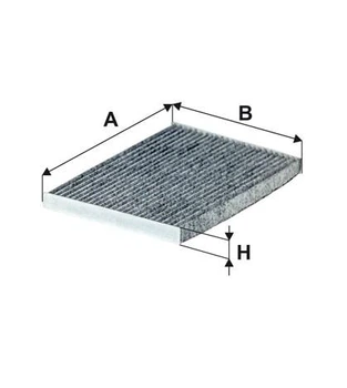 Фільтр салону WIX FILTERS 1255A = WP9351 WIX Filters (WP9351)