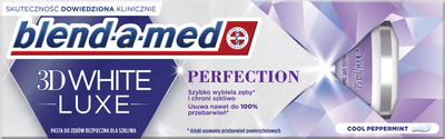 Зубная паста Blend-a-med 3D White Luxe Совершенство 75 мл (4084500743847)