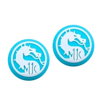 Силиконовые накладки на стики Mortal Kombat 11 для Sony DualShock PS4 / DualSense PS5 (2шт.) [376412124]