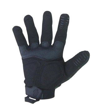 Тактичні рукавички KOMBAT UK Alpha Tactical Gloves Мультикам чорний (kb-atg-blk)