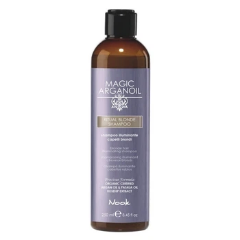 Шампунь для сияния светлых волос Nook Magic Arganoil Ritual Blonde Shampoo 250 мл