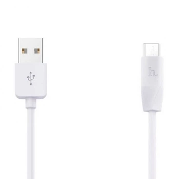 Кабель Usb micro Hoco X1 2м White