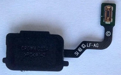 Сканер відбитків пальців для Samsung N960/Note 9 чорний