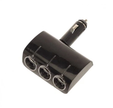 Автомобыльний розгалужувач для прикурювача Olesson 1520 Usb 12V/24V Чорний