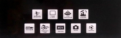 Автовідеореєстратор DVR GT500 із виносною камерою