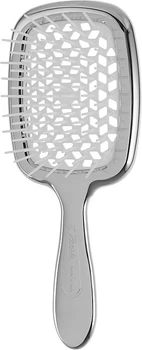 Щетка для волос Janeke Superbrush серебро с белым