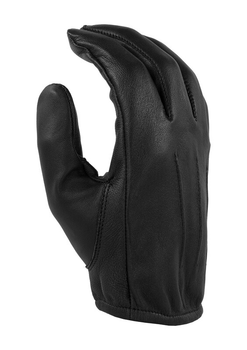 Кожанные форменные перчатки Damascus DYNA-THIN™ UNLINED LEATHER GLOVES W/ SHORT CUFF AND HAIRSHEEP HD20P Large, Чорний