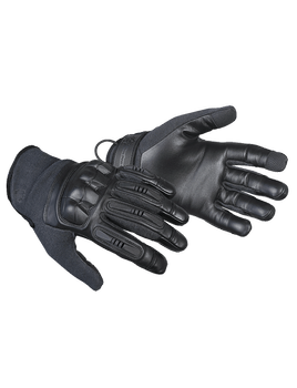 Вогнетривкі тактичні рукавички Tru-Spec FR HARD KNUCKLE OPERATOR GLOVES 3841 Medium, Чорний