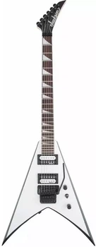 Электрогитара JACKSON JS32 AH KING V WHITE WITH BLACK BEVELS