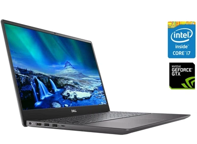 Игровой ультрабук Б-класс Dell Inspiron 7590 / 15.6" IPS / Core i7-9750H (6(12) ядер по 2.6-4.5GHz) / 8GB DDR4 / 512GB SSD / GeForce GTX 1050, 3GB GDDR5, 96-bit / WebCam / Win 10 Home б/у