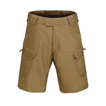 Шорти тактичні чоловічі UTS (Urban tactical shorts) 8.5"® - Polycotton Ripstop Helikon-Tex Mud brown (Темно-коричневий) XXL/Regular
