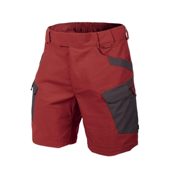 Шорти тактичні чоловічі UTS (Urban tactical shorts) 8.5"® - Polycotton Ripstop Helikon-Tex Crimson sky/Ash grey (Червоно-сірий) XXL/Regular