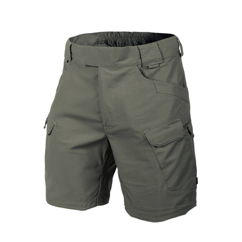Шорты тактические мужские UTS (Urban tactical shorts) 8.5"® - Polycotton Ripstop Helikon-Tex Taiga green (Зеленая тайга) L/Regular