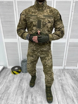 Тактический военный костюм Уставный (Китель + Брюки), Пиксель 2XL