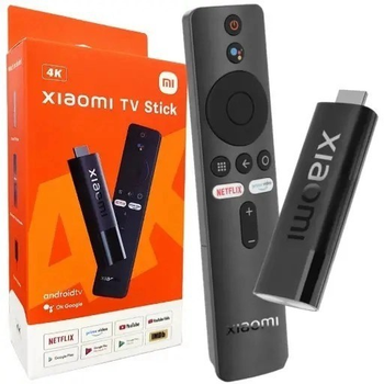 ТВ Приставка медиаплеер Xiaomi Mi TV Stick 4K MDZ-27-AA (для телевизоров)
