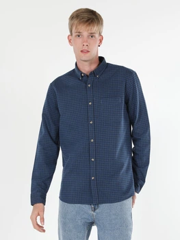 Сорочка бавовняна чоловіча Colin's CL1061015NAV M Navy (8683197415448)