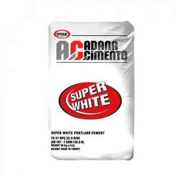 Белый цемент OYAK CEMENTO adana 25кг