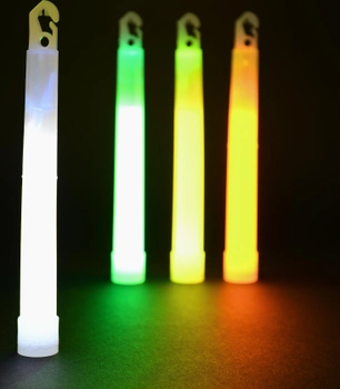 Хімічне джерело світла Cyalume ChemLight 6” WHITE 8 годин (НФ-00000647)