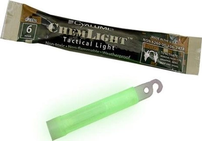 Хімічне джерело світла Cyalume ChemLight 4" GREEN 6 годин (НФ-00000648)