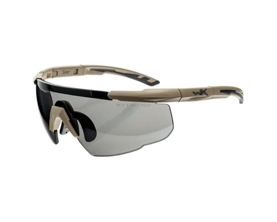 Тактичні захисні окуляри Wiley X Sabre Advanced Set - Matte Tan
