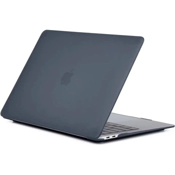 Пластиковая накладка (верх и низ) HardShell Crystal Case для Apple MacBook Air 13.6" M2 A2681 2022 (Black) Б/У [82553]