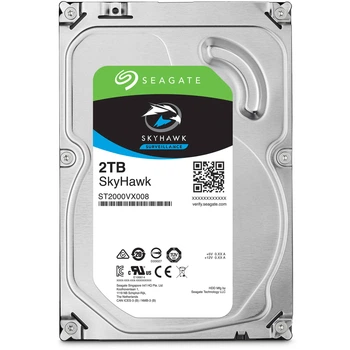 Жесткий диск 3.5" Seagate SkyHawk Surveillance 2TB SATA 256MB (ST2000VX015) [81232]