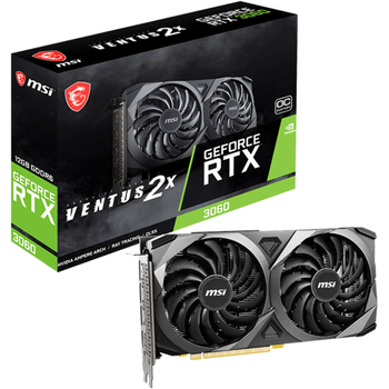 Видеокарта MSI GeForce RTX 3060 Ventus 2X 12G OC [82413]