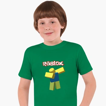 Дитяча футболка Роблокс (Roblox) (25186-1707) 146-152 см Бавовна Зелений