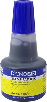 Штемпельная краска "Economix" синяя E42201-02