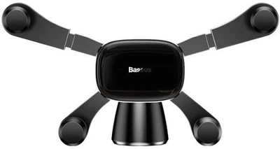 Автомобільний тримач Baseus Horizontal Screen Gravity Vehicle-mounted Holder Black SUYL-HP01