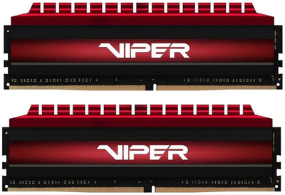 Оперативна пам'ять Patriot DDR4-3600 16384MB PC4-28800 (Kit of 2x8192) Viper 4 Red (PV416G360C8K)