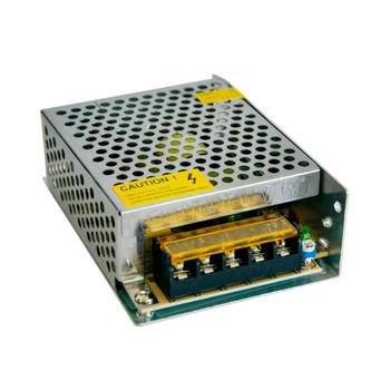 Блок питания 12V 5A 60W, AC-DC "S-60-12" Power Supply, импульсный блок питания для светодиодной ленты (1009899-Silver)