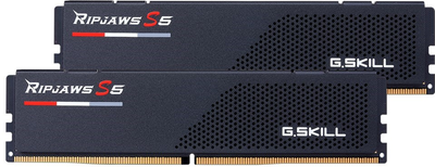 Оперативна пам'ять G.Skill DDR5-6000 32768MB PC5-48000 (Kit of 2x16384) Ripjaws S5 Black (F5-6000J3238F16GX2-RS5K)