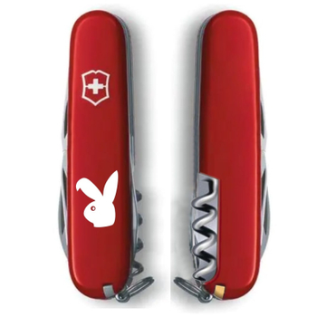 Нож VictoRinox Spartan Zodiac Red "Бойовий Кролик" (1.3603_Z2020u)