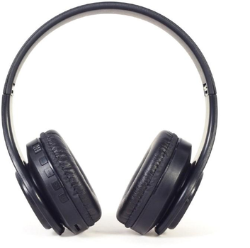Słuchawki Gembird Opaska na głowę Music/Everyday Micro-USB Bluetooth Czarny (BHP-LED-01)