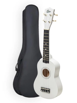 Укулеле ELIMA SOPRANO WHITE 21" с чехлом