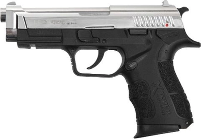 Пистолет сигнальный Carrera Arms "Leo" RS20 Shiny Chrome + Холостые патроны STS пистолетные 9 мм 50 шт (300407468_19547199)
