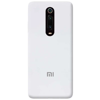 Чохол Silicone case Premium для Xiaomi Mi 9T White (09) білий