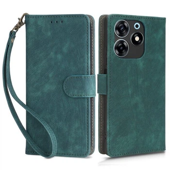 Чехол-книжка Deexe Delta Book для TECNO Spark 10 Pro - Green