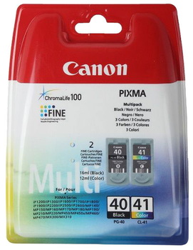 Набір картриджів Canon PG-40 / CL-41 MultiPack Cyan/Magenta/Yellow/Black (0615B043)