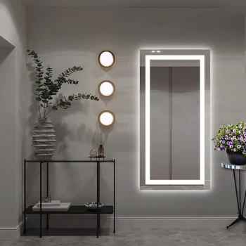 Дзеркало на повний зріст з фоновим підсвічуванням LED MLH - 02 (120x60)