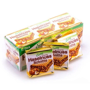 Вафлі "лісовий горіх" Excelsior Schnitte Hazelnuss 250 г