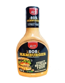 Горчично-йогуртовый соус Kania Hamburger для гамбургеров и сэндвичей 410г