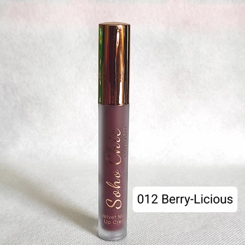 Стойкие матовые помады Technic Soho Chic matte lipstick 012 Berry Licious Бордовый