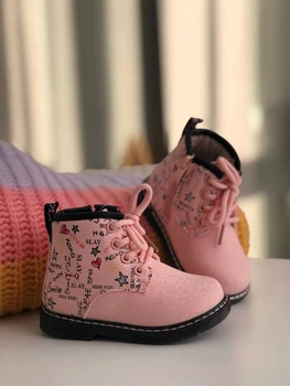 Ботинки для девочек Lidabb Розовый (A40182-28 pink (24 (15,5 см))
