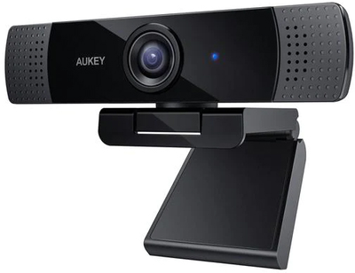 Kamera internetowa AUKEY FullHD czarny (PC-LM1E)