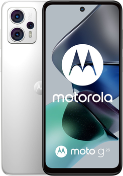 Smartfon Motorola Moto G23 4/128GB Pearl White (PAX20014PL)