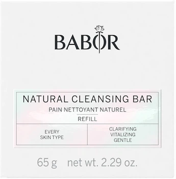 Засіб для вмивання обличчя Babor Natural у формі мила 65 г (4015165363231)