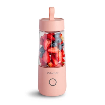 Портативный мини-блендер Vitamer Mini Personal Juicer Pink